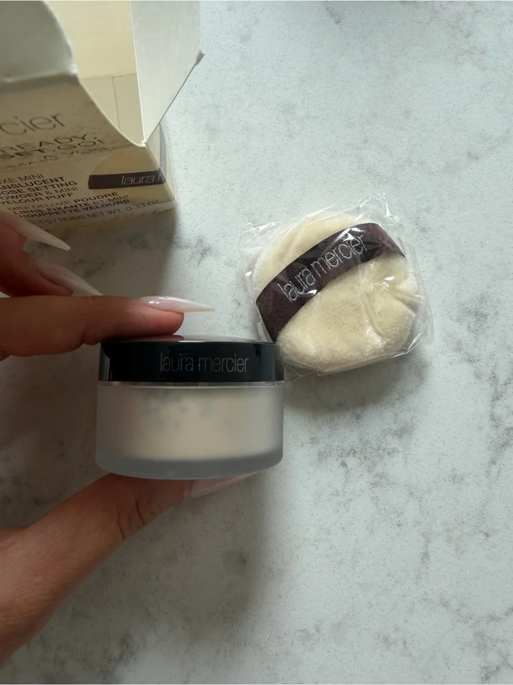 New Laura Mercier Translucent Loose Setting Powder Deluxe Mini